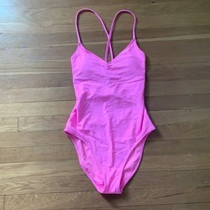Aerie Strappy Back One Piece Swimsuit